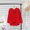 Cardigan Pure Color Elbow Patch Knit Sweater - Oh Yours Fashion - 5
