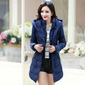 Warm Thick Long Women's Hoodie Coat - Oh Yours Fashion - 6