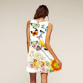 Fashion Digital Print Sleeveless Dress - OhYoursFashion - 10