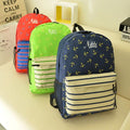 Anchor Print Hot style Navy Stripe Backpack - Oh Yours Fashion - 4