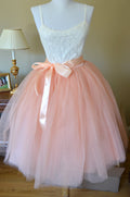 Beautiful Multi-layer Pure Color A-line Tulle Skirt - Oh Yours Fashion - 3