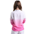 Deep V-neck Long Sleeves Gradually Changing Color Blouse - OhYoursFashion - 5
