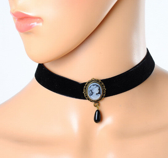Fashion Simple Wild Female Models Tide Lace Neckband Necklace - Oh Yours Fashion