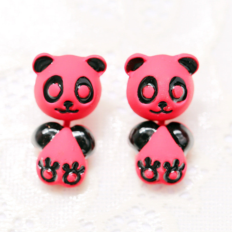 3D Cartoon Animals Through Stud Earrings - Oh Yours Fashion - 9