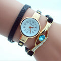 Gem Diamond-Encrusted Bracelet Watch - Oh Yours Fashion - 5