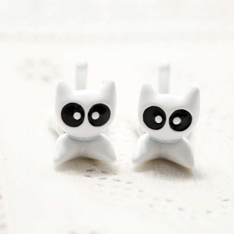 3D Cartoon Animals Through Stud Earrings - Oh Yours Fashion - 5
