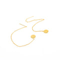 Beautiful Geometry Circular Tassel Earrings - Oh Yours Fashion - 2