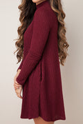 Fashion Loose Style Ribbed-Knit Short Sweater Dress - Oh Yours Fashion - 9