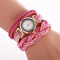 Double Color Twist Around Bracelet Watch - Oh Yours Fashion - 7
