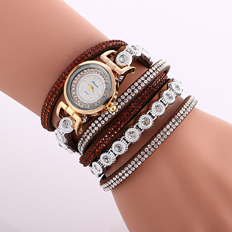 Fashion Crystal Strap Bracelet Watch - Oh Yours Fashion - 11