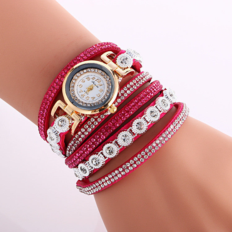 Fashion Crystal Strap Bracelet Watch - Oh Yours Fashion - 1