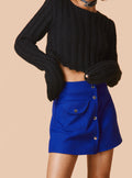 Sexy Long Sleeve Ribbed Crop Top Sweater - Oh Yours Fashion - 5