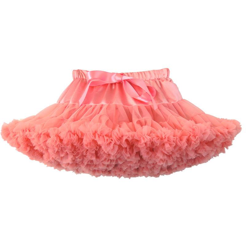 Beautiful Patchwork Multi-Layers Short Fluffy Skirt