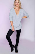 Sexy Deep V Neck Knitting Sweater - Oh Yours Fashion - 10