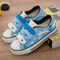 Sweet Velcro Hand-Painted Print Canvas Sneakers - Oh Yours Fashion - 7