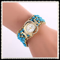 Personality Crystal Heart Adjustable Woven Watch - Oh Yours Fashion - 3