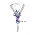 Dazzle Colour Alloy Jewel-Embeded Anklet - Oh Yours Fashion - 6