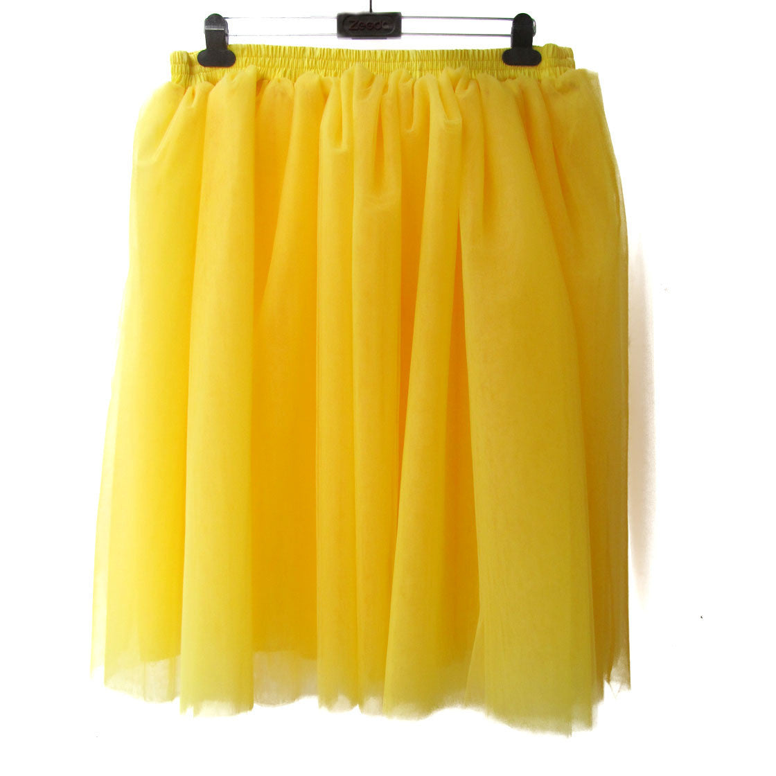 Lovely 7 Layers Pleated Flared Veil Skirt - Oh Yours Fashion - 4