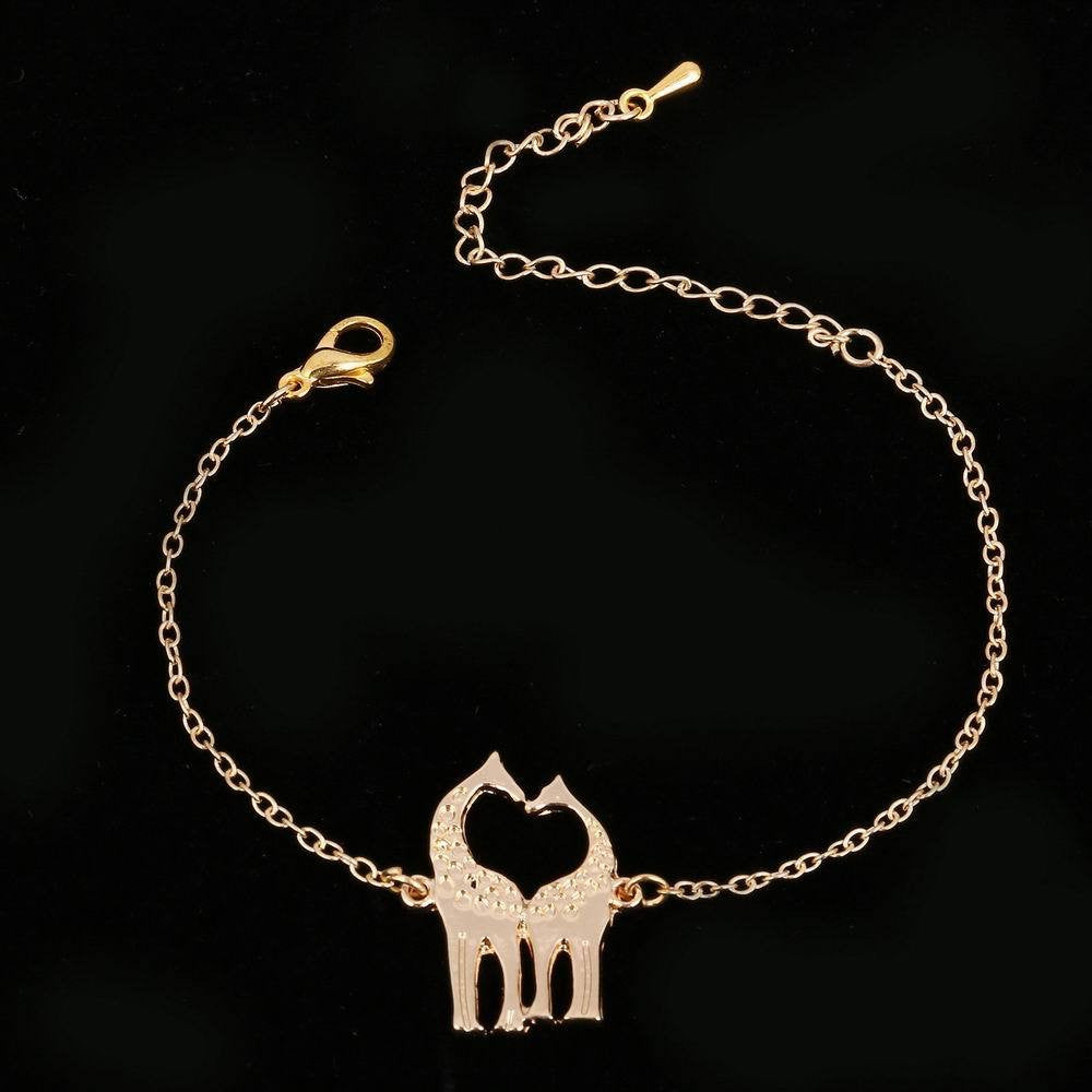 Giraffe Shaped Animal Themed Charm Necklace - Oh Yours Fashion - 6