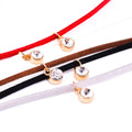 Colorful Lint Pearl Multilayer Necklace - Oh Yours Fashion - 2