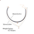 Colorful Lint Pearl Multilayer Necklace - Oh Yours Fashion - 7