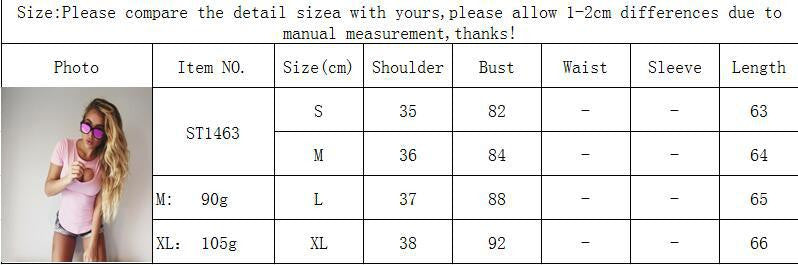 Slim Heart Shape Hollow Out Short Sleeves T-shirt - Oh Yours Fashion - 4