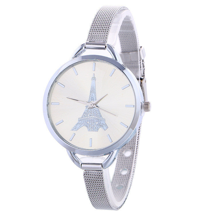 Creative Tower Fine Strap Watch - Oh Yours Fashion - 1