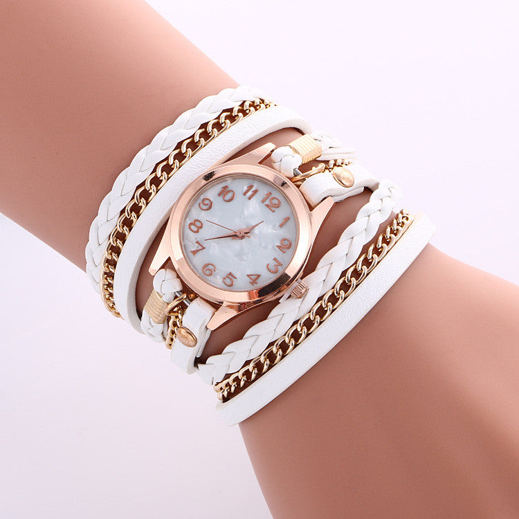 Bohemia Multilayer Chain Watch - Oh Yours Fashion - 1