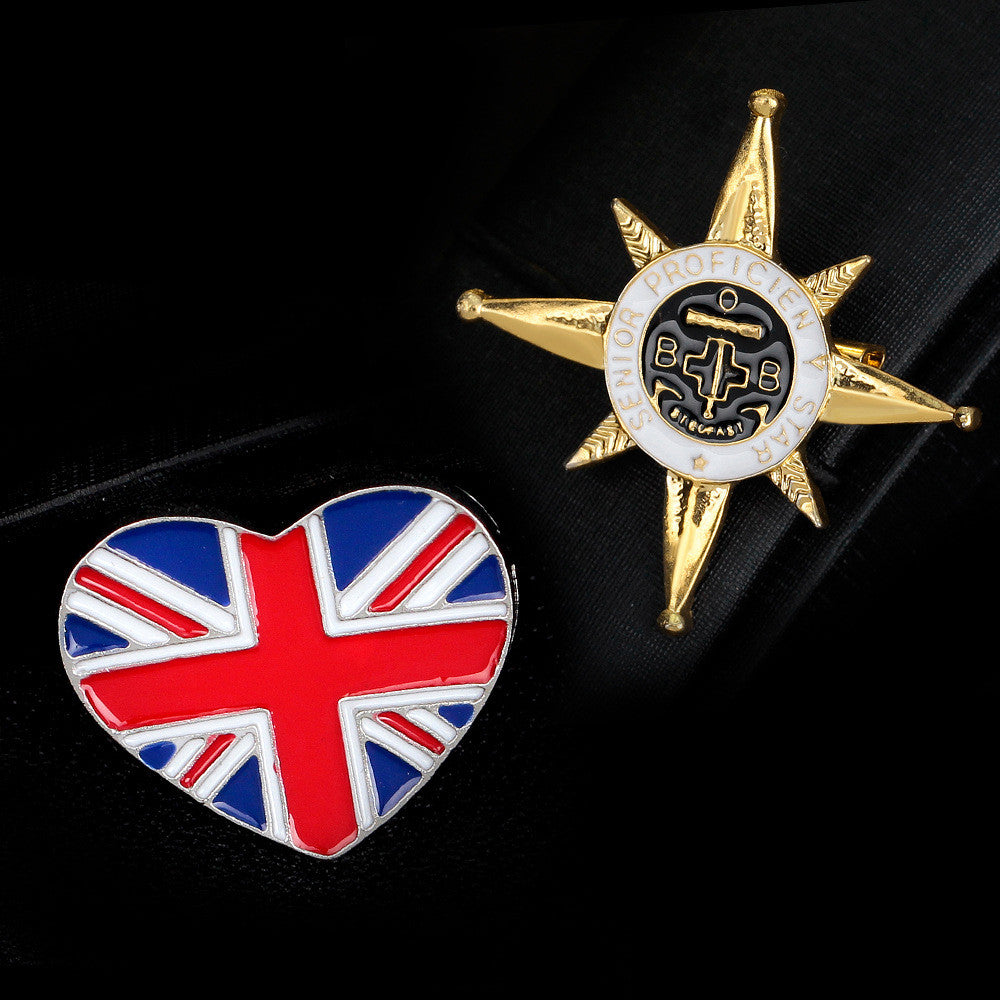 England Star Badge Brooch - Oh Yours Fashion - 1