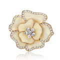 Beautiful Crystal Rose Flower Brooch - Oh Yours Fashion - 5
