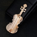 ViolinMusic Keyboard Instrument Combination Brooch - Oh Yours Fashion - 5