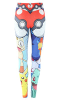 Fashion Pokemon Go Print Sports Women's Leggings