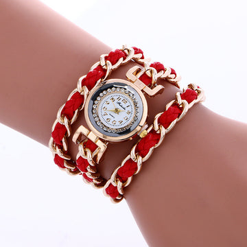 Bohemia Style Woven Alloy Chain Watch - Oh Yours Fashion - 1
