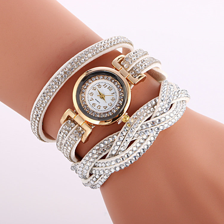 Beautiful Crystal Strap Wrist Watch - Oh Yours Fashion - 1
