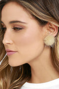 Sweet Furry Ball Women's Earrings - Oh Yours Fashion - 11
