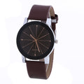 Simple Fashion Crystal Leather Watch - Oh Yours Fashion - 6