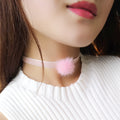 Sweet Furry Ball Lint Women's Necklace - Oh Yours Fashion - 4