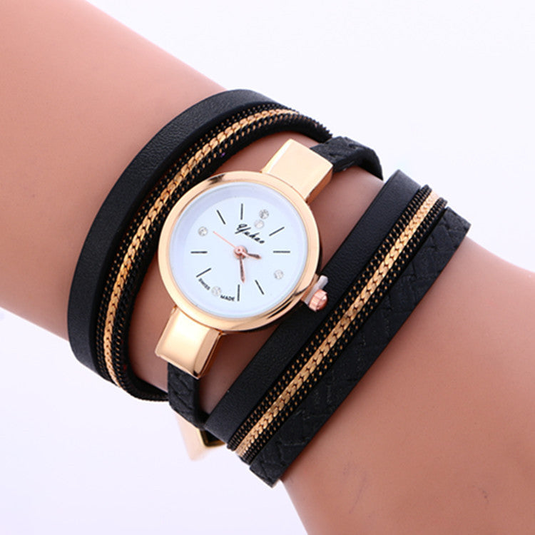 Retro Style Twine Bracelet Watch - Oh Yours Fashion - 3
