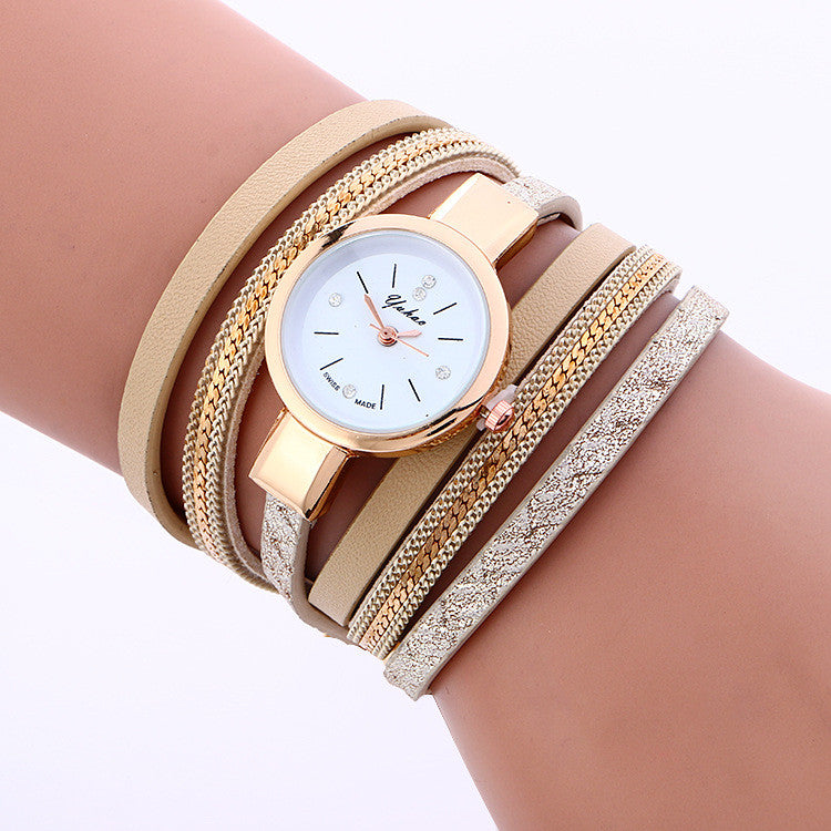 Retro Style Twine Bracelet Watch - Oh Yours Fashion - 6
