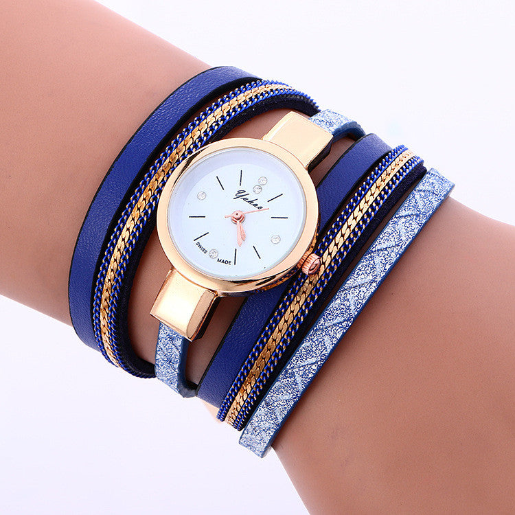 Retro Style Twine Bracelet Watch - Oh Yours Fashion - 2
