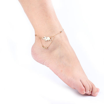 Beautiful Elephant Beads Anklet - Oh Yours Fashion - 1