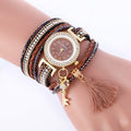 Key Tassel Multilayer Woven Watch - Oh Yours Fashion - 6