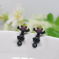 Creative Lovely Cat Stud Earrings - Oh Yours Fashion - 12
