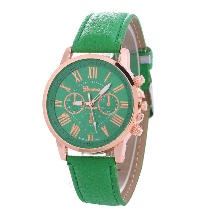 Classic Three Leather Watch - Oh Yours Fashion - 4
