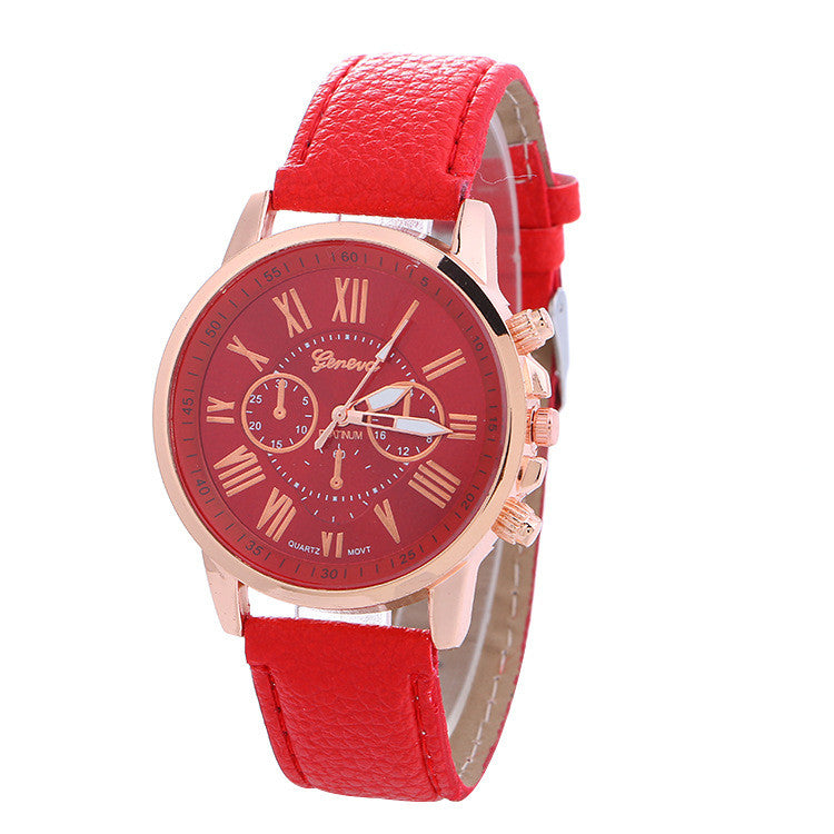 Classic Three Leather Watch - Oh Yours Fashion - 1