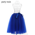 Romantic Multi-layer Pure Color A-line Tulle Skirt - Oh Yours Fashion - 7
