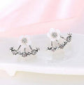 Little Daisy Flowers Back Hanging Earring - Oh Yours Fashion - 3