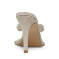 Sexy Suede Thong High Heel Mule Sandals