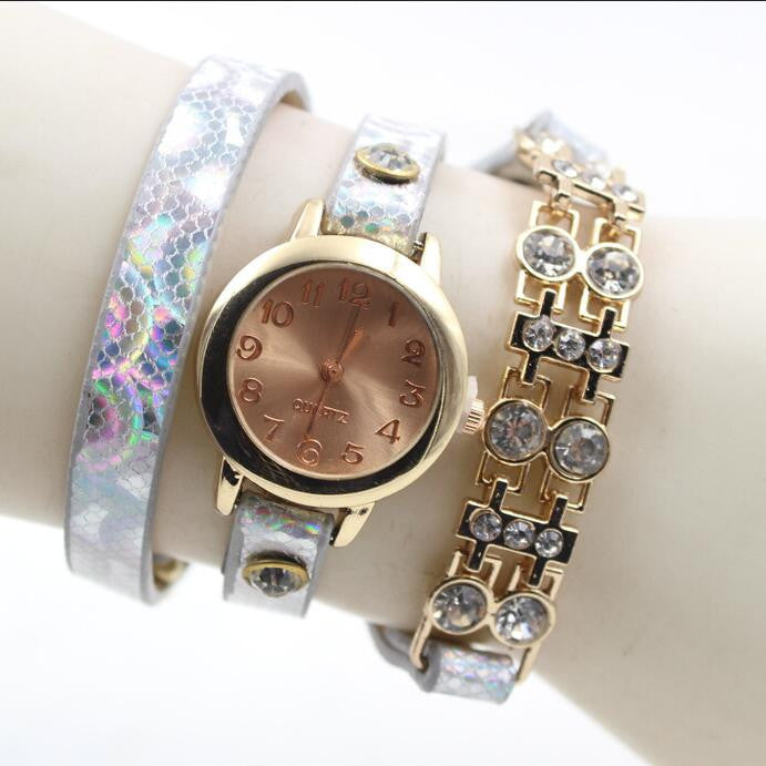 Personality Crystal Patchwork Watch - Oh Yours Fashion - 2