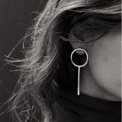 Elegant Copper Circle Tassel Earrings - Oh Yours Fashion - 1